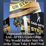 Timothy Omundson Instagram - One day longer, one day stronger. For as long as it fucking takes. We have our @sagaftra Negotiator’s backs because, they have had our backs for 111+ Days staying #sagaftrastrong Strong with #Gratitude & #Solidarity ✊🏻