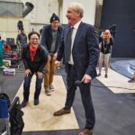 Timothy Simons Instagram - Highs and lows. Swings and roundabouts. Please bury me with this picture of Matt, Jules, and I. 📷: @michellegroskopf