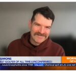Timothy Simons Instagram – Did a hit on KTLA this morning for @comedygivesback. They asked me what i wanted my chyron to say and I’m happy to report they obliged.