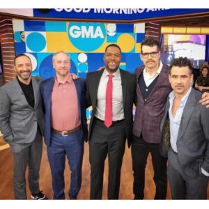 Timothy Simons Instagram - Me with my very good friends Michael, Tony, Matt, and Colin.