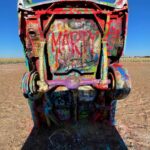 Timothy Simons Instagram – Left a mark on Amarillo, TX on the way back home. Cadilac Ranch Amarillo TX.