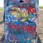 Timothy Simons Instagram – Left a mark on Amarillo, TX on the way back home. Cadilac Ranch Amarillo TX.