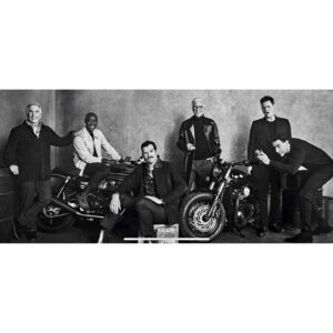 Timothy Simons Instagram - My friends and I got together to work on our motorcycles and ended up talking about comedy. 📷: @david_needleman