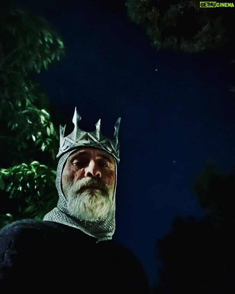 Timothy V. Murphy Instagram - The King!!!…Come thick night and pall thee in the dunnest smoke of hell,that my keen knife see not the wound it makes,nor heaven peep through the blanket of the dark,to cry Hold!Hold! #shakespeare