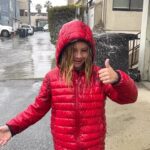 Timothy V. Murphy Instagram – Looks like some kids like the rain…good Irish blood in him…Seàn…☘️☘️☘️💦💦💦