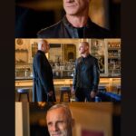 Timothy V. Murphy Instagram - Two Aries ram’s face off @lawandorderorganizedcrime @chris_meloni @mkmalarkey @ainsleyseiger @brent_antonello @brent_antonello @rickgonzalez @daniellemonetruitt #puckfair #ciarraíabú ☘️☘️☘️🐐🐐🐐…this Thursday on NBC at 10pm #ny @pacthecorso #canecorso