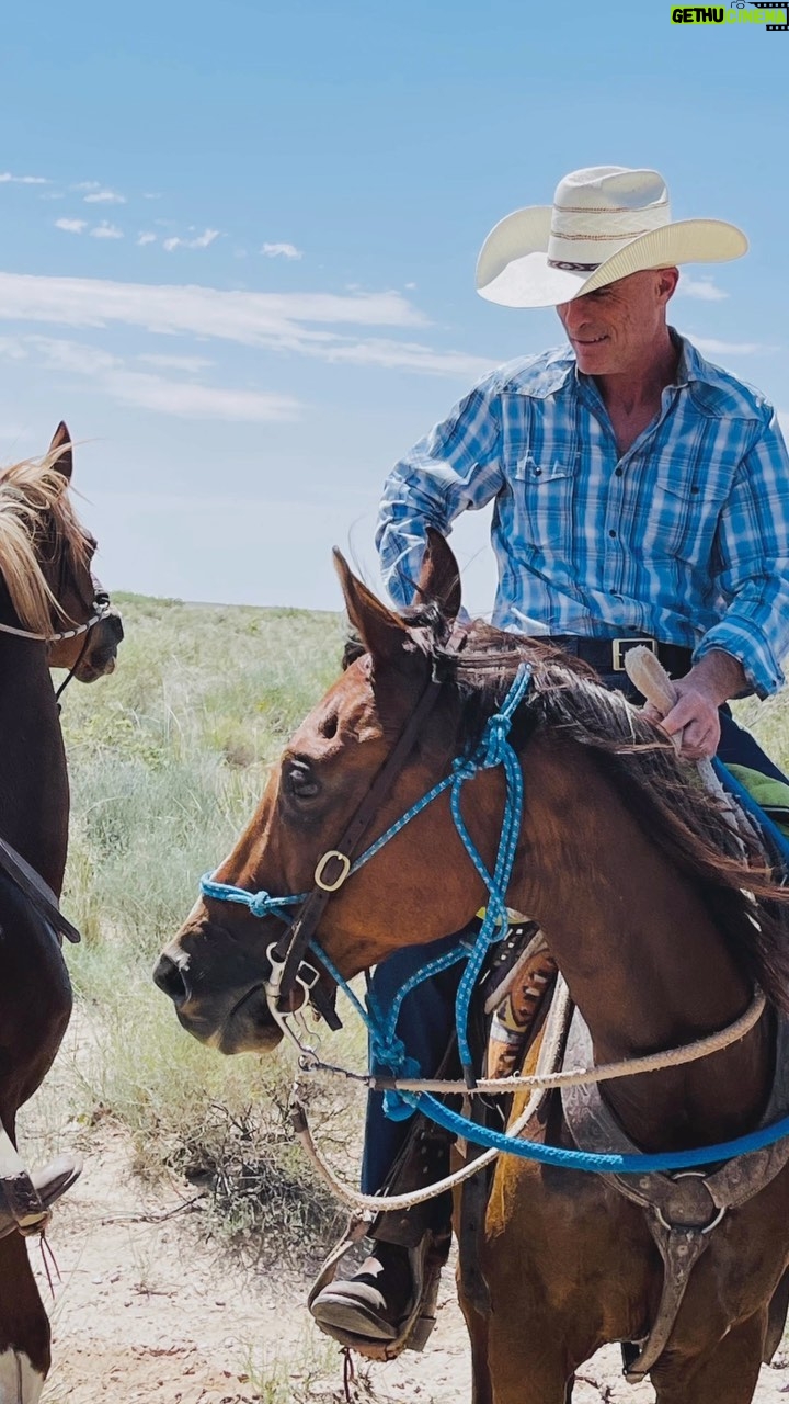 Timothy V. Murphy Instagram - One of the best days I had when filming the Magruber tv show in New Mexico @acacia_riding_adventures_ @dakotanewdae @willismyforte @jormataccone #magruber #wildhorses #arabians #callenders @wrangler @ariatinternational