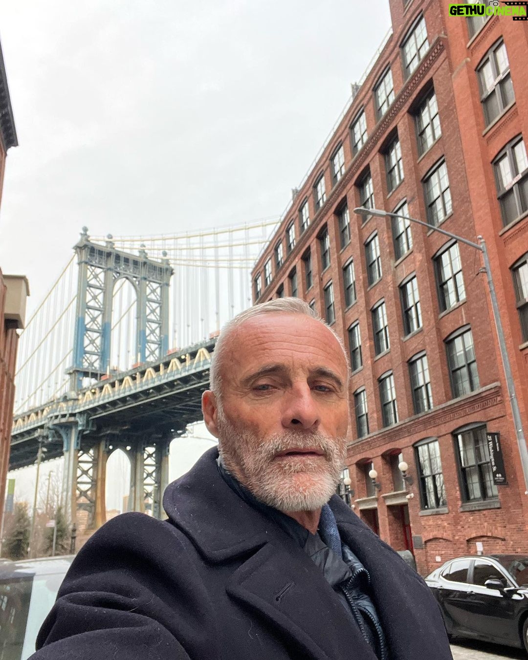 Timothy V. Murphy - 1.6K Likes - A View from the Bridge…this play by Arthur Miller was my first acting gig…my first line “Immigration,open up in there”…I played an immigration officer and I was so nervous .It was at The Focus Theatre in Dublin under Deirdre O’Connell.Ger Carey played Eddie Carbone to rave reviews.Deirdre dressed in black and had flaming red hair.She was a member of The Actors Studio in NYC.She set up The Focus Theatre in Dublin.It was like a mini Actors Studio.she married Luke Kelly from The Dubliners and only wore black after he died.We would go there to learn acting and then go down to the bar for a few pints.I later became a lifetime member of The Actor’s Studio here and here I am shooting in New York.The Immigrant.☘️☘️☘️🥃🥃🥃 #actorsstudio #arthurmiller #aviewfromthebridge #focustheatre #deirdreoconnell #dumbo