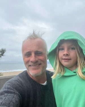 Timothy V. Murphy Instagram - Last photo of 2022 with my main man on a rainy day in Santa Monica…in New York at the moment,shooting…saw two movies recently that I loved @elvismovie and #pussinboots …also a big shout out to @jetblue ,great airline with great staff,if I have a choice I always choose them …that’s it for now,have a great weekend @lawandorderorganizedcrime @monaghanscashmere @austinbutler @bazluhrmann