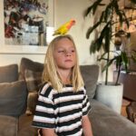 Timothy V. Murphy Instagram - The Boy with the Bird on his Head
