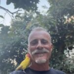 Timothy V. Murphy Instagram - Saint Francis of Assisi #saintfrancis @tonidivincenzo @caitlinamanley ☘️☘️☘️🦜🦜🦜 @ampassoc #pirate #parrots