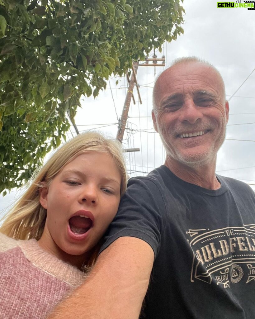 Timothy V. Murphy Instagram - Hurricane and Earthquake all in one...love this state...California!!!