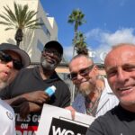 Timothy V. Murphy Instagram - Great to meet up with some of my old friends from the Sons of Anarchy on the picket line today @sutterink @kateysagal @emiliorivera48 @annabeth_gish #charliehunnam @katelucie @thespian26 @nikonicotera @charlesmurray_filmtv