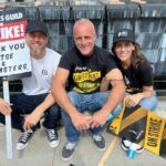 Timothy V. Murphy Instagram - Great to meet up with some of my old friends from the Sons of Anarchy on the picket line today @sutterink @kateysagal @emiliorivera48 @annabeth_gish #charliehunnam @katelucie @thespian26 @nikonicotera @charlesmurray_filmtv