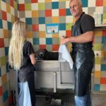 Timothy V. Murphy Instagram - Some days life is as simple as washing the dog!!!