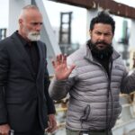 Timothy V. Murphy Instagram - Myself and @jonhuertas working out a scene for the finale of @companyyoukeepabc this Sunday at 10pm @catherinehkim @felishavictoriaterrell @sarahwaynecallies @barrypaulsloane @william_fichtner_bill @juliacohen78 #miloventimiglia ☘️☘️☘️🎬🎬🎬🇮🇪🇮🇪🇮🇪🥃🥃🥃 @polly.draper @shayleemansfield @geoffmstults @michaelgladis @malenky @efka_stunts1 @timchiou @james.saito @fredafohshen