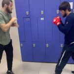 Timur Khizriev Instagram - В первую очередь хотел бы поблагодарить руководство нашего клуба @dagestan__fighter Магомедова Шамиля за поддержку и @magidris , а также своего тренера Мансура Учакаева, директора нашего зала Омара Абакарова, моих братьев которые были рядом @magomedov_dzhamal_df @zubairov_111 и ещё всех кто помогал мне во всем @kandaurov01 @imam0510 @saybunov_ @sssaaa61 @kurban_taigibov @mutaev_001 @kazbek_mutaev @scarface_500 Артур аци, и всех моих друзей братьев которые были со мной, в связи с заменами бой получился не таким конкурентным каким хотелось бы, мы идём дальше ин ша Аллагь будут хорошие новости💥всем Саламалейкум Альметьевск, Республика Татарстан