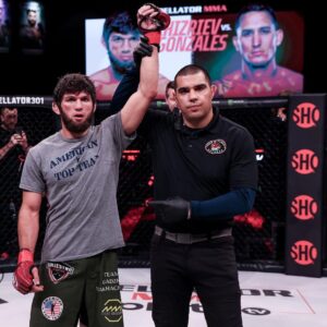 Timur Khizriev Instagram - Thanks to my team @americantopteam , спасибо всем кто помогал и был рядом  @dagestan__fighter @nurmagomedov_mma_school @ali_coach_ @artem_levin @dominance_mma @timurvaliev_df @dzhamal_magomedov_df @the_coach_usa @aliabdelaziz @rizvan_magomedov идем дальше, go ahead