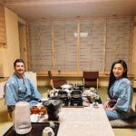 Tina Guo Instagram - Incredible Onsen stay at the foot of Mt. Fuji with a traditional dinner served in our room and some hot spring time 🗻❤️ Fuji Kawaguchiko Onsen Hotel Konansou