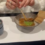 Tina Guo Instagram - 24 hours in Kyoto -Beautiful Kaiseki Dinner & eating our way through Uji, the Mecca of Matcha 🍵! ____________________________ Uji Tencha (Green Matcha Noodles) is available only once a year. Tea leaves produced in Uji City are extremely rare and produced in extremely small quantities, with new leaves being hand-picked. Namacha soba is made with carefully selected matcha and buckwheat flour. The Matcha Parfait was also to die for! More photos in my stories 🤤❤️ Kyoto, Japan