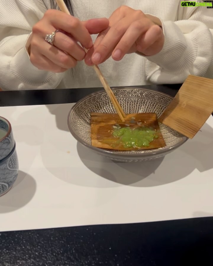 Tina Guo Instagram - 24 hours in Kyoto -Beautiful Kaiseki Dinner & eating our way through Uji, the Mecca of Matcha 🍵! ____________________________ Uji Tencha (Green Matcha Noodles) is available only once a year. Tea leaves produced in Uji City are extremely rare and produced in extremely small quantities, with new leaves being hand-picked. Namacha soba is made with carefully selected matcha and buckwheat flour. The Matcha Parfait was also to die for! More photos in my stories 🤤❤️ Kyoto, Japan