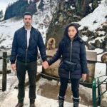 Tina Guo Instagram - Yesterday’s adventure: Shinkansen 🚄 Bullet Train from Tokyo to Nagano, bus from Nagano Station to the bottom of the mountain, 1 mile hike up a slightly icy path to monkey heaven 🏔️ 🐒❤️ 地獄谷野猿公苑 (Jigokudani Snow Monkey Park)