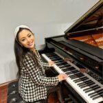Tina Guo Instagram - #aboutlastnight ❤️ Speaking with the students in Fine Arts, Media & Entertainment at @cerritoscollege_fame - amazing place with an incredible concert hall, recital hall, 2 @boesendorferofficial concert grands 🎹 and a @yamahamusicusa grand plus a full recording studio and beautifully equipped classrooms! Thank you to @andrewmazmusic - the Chair of the Music Department and Applied/Commercial Music Lead at the College. Cerritos College