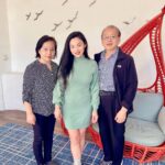 Tina Guo Instagram - Belated Birthday Brunch yesterday for my Dad 68th! 🎂🌊 Waterfront Beach Resort, Huntington Beach