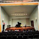 Tina Guo Instagram - #aboutlastnight ❤️ Speaking with the students in Fine Arts, Media & Entertainment at @cerritoscollege_fame - amazing place with an incredible concert hall, recital hall, 2 @boesendorferofficial concert grands 🎹 and a @yamahamusicusa grand plus a full recording studio and beautifully equipped classrooms! Thank you to @andrewmazmusic - the Chair of the Music Department and Applied/Commercial Music Lead at the College. Cerritos College