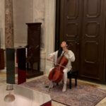 Tina Guo Instagram - Beautiful acoustics in the Morgan Library & Museum! Soundcheck in NYC 2 days ago 🤍🥰 The Morgan Library & Museum