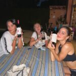 Tini Stoessel Instagram - voy a ir subiendo algunas fotos y vídeos de momentos especiales con personas q amo mucho y me acompañaron durante este año❤️ 1. salimos a cenar con amigxs, nos divertimos demasiado y al q me sacó la foto lo amo 2. ASÍ SE CANTA LA TRIPLEEEEEEEEE 3. en gira con estas personas q siempre están y es una bendición tenerlas a mi lado💗 4. ellas, mis hermanas del alma, con las q comparto todo. ya saben todo. gracias por existir. 5. de nuevo viajando con luqui q siempre termina sacándome sonrisas porq no se imaginan lo gracioso q es 6. un poco más de la triple y este set q lo amé 7. rodri acompañándome en uno de los shows d la gira 8. mis reinas, sea en una salida, o tomando té hasta q no se q hora, teniendo charlas eternas, siempre ahí. las amo 9. ensayando (amo el proceso de aprendizaje, aunque a veces tarde más en aprender, nani termina sacando lo mejor d mi) 10. papá con mis extensiones volviendo de un show, y si, no puede no hacernos reir jajajsjsjsjsjs te amo viejo con mi vida. este es uno de los primeros carretes, hay algunas fotos o vídeos q no tengo registrados pero quedarán para siempre en mi corazón. q bendición mas grande tener personas a mi lado q amo y me aman, q me cuidan y q cuido. gracias❤️