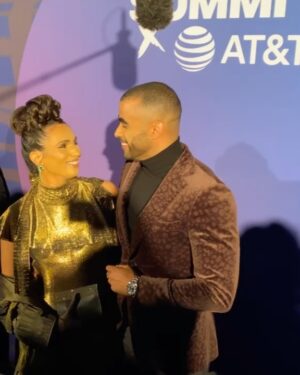 Toby Sandeman Instagram - Grateful to be celebrating the Premiere of the Game with the Gang. 

It’s a blessing to get to do what you love but it’s even more of a blessing to do it with people who pour into you and want to see you win. #protectyourenergy and uplift those around you. 🖤

Styled by: @mr_baldwinstyle & @courtney.arringtonbaldwin 

Jacket by: @musika 

Tailoring - @modernstitchtailoring

Grooming: @shenellemayssmith 

📸 @dashthastoner @therealmalcolmr