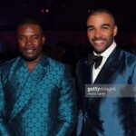 Toby Sandeman Instagram - What a night @naacpimageawards!!! Such an inspiring room to be a part of. ✨✨ Thanks @arnoldshoots for snapping this great 📸 of myself and @aminjoseph STYLISTS @courtney.arringtonbaldwin @mr_baldwinstyle ASST STYLIST @msleanderson Grooming @tracyraffelsonmakeup TAILORING @gulsenkan_fashion TUXEDO @musika BOW TIE @scbocaraton SHOES @alexandermcqueen