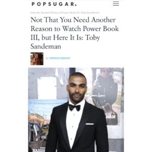 Toby Sandeman Instagram - Thank you @popsugar 🖤

✨✨✨

STYLIST - @mr_baldwinstyle & @courtney.arringtonbaldwin
ASST STYLIST - @sheisjames
GROOMING - @raquel_vivve 
TUXEDO - @toddsnyderny
BOW TIE - @turnbull_asser