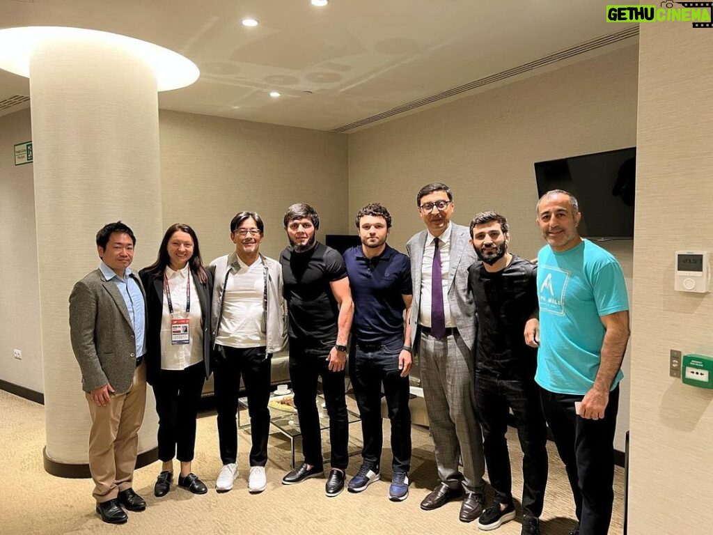Tofiq Musayev Instagram - We are glad to see you in our country 🇦🇿🤝🇯🇵 Baku, Azerbaijan