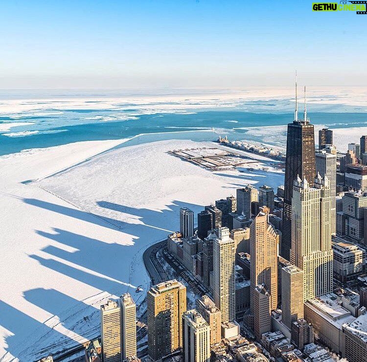 Tolga Karel Instagram - shadows #chicago Grande Park