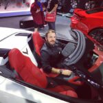 Tolga Karel Instagram - L.A e gelmişken corvette standını ziyaret etmeden olmaz dedik #corvette Los Angeles Convention Center