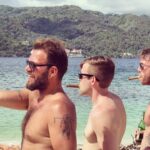 Tolga Karel Instagram - My boys #team 👍🏻😎 🙏🏻🌎 wedding time #cayolevantado #lasterrenas #domınıcrepublic #tbt Cayo Levantado