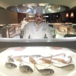 Tolga Karel Instagram - amazıng Master Mohammed 🙏🏻🙏🏻👍🏻 this Area's seafood really perfect #casablanca #morrocco Bleu Restaurant, Four Seasons Hotel Casablanca
