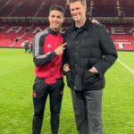 Tom Brady Instagram - 🐐 meets 🐐 @Cristiano 🤝 @TomBrady #MUFC #ManUtd #CristianoRonaldo #TomBrady Old Trafford