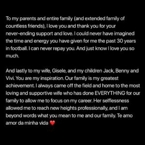 Tom Brady Instagram - ❤️