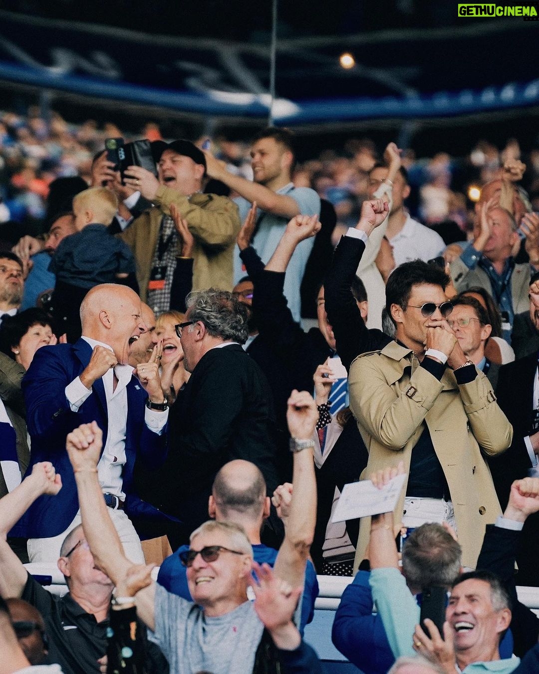 Tom Brady Instagram - Birmingham, that was an incredible day and a such a special experience. From the moment we walked into The Roost, to the second the penalty hit the back of the net, your energy was humbling and a moment I won’t ever forget. Thank you to all the supporters for welcoming us into this family with open arms. To the players, coaches, attendants, and rest of the staff, congratulations on a well deserved day, but we’re just getting started. With everyone’s support and continued hard work this club can go special places. Birmingham is on the rise. Sports have always had the most incredible impact on me and my family, as well as so many other families. It brings people together in ways that’s so many other things can’t. I look forward to the journey ahead!!! LFG #KRO 🔵