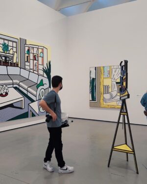 Tomás Silva Instagram - Uns dias atrás num museu em LA 👨🏼‍🎨