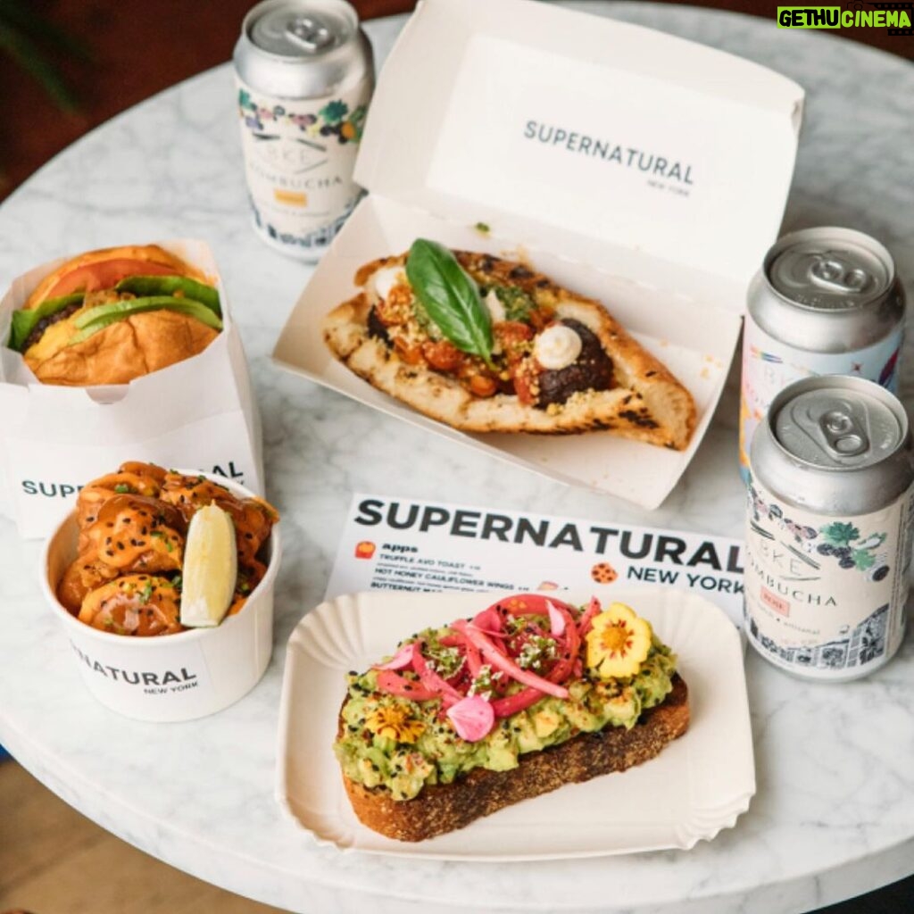 Tom Colicchio Instagram - Day 2 of the @eatsupernatural NYC pop-up with @chefchloe gets underway at 11am.☀️ And is open for lunch everyday (11am - 3pm at 47 East 19th Street) thru Sunday, 10/1. I hope you’ll stop by and check out the latest version of our collaboration.