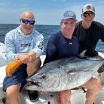 Tom Colicchio Instagram - Great day on the tuna grounds, Eastern Long Island. Nice job on the rod @kheffernan212 crew @adamperrylang @harolddieterle @josephrealmuto Solid 62 inch BFT #regulatorboats #theoffshorelife #garmin #hookandtackle #accuratefishing #accuratereels #yeti Crew