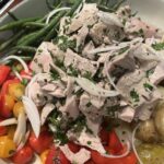 Tom Colicchio Instagram - Sundays catch, Tuna poached in olive oil Tomato Roasted proper green beans red onion lots of fresh herbs and lemon. #regulator #offshorelife #regulator31 #Accuratereels #yeti