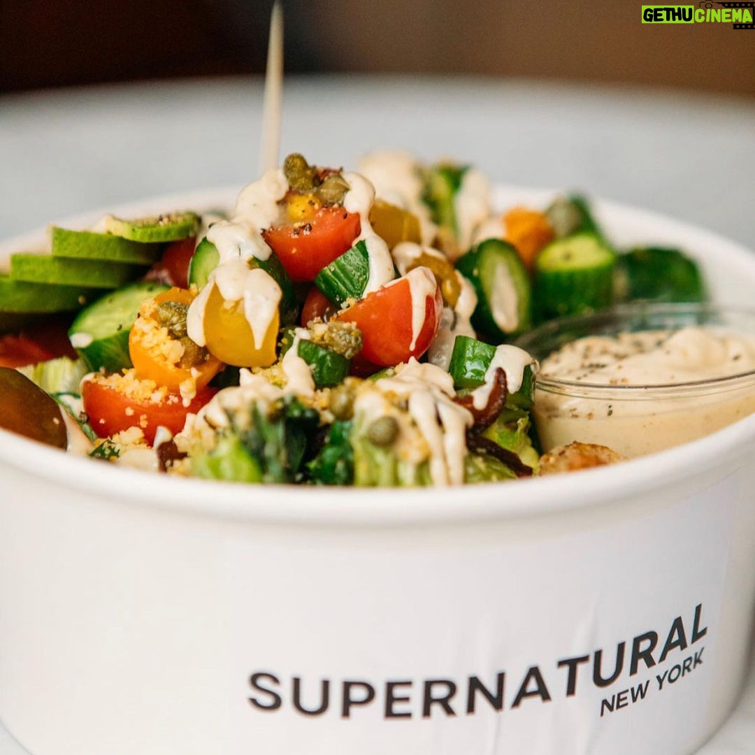 Tom Colicchio Instagram - Day 2 of the @eatsupernatural NYC pop-up with @chefchloe gets underway at 11am.☀️ And is open for lunch everyday (11am - 3pm at 47 East 19th Street) thru Sunday, 10/1. I hope you’ll stop by and check out the latest version of our collaboration.