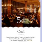 Tom Colicchio Instagram - Craft will always be my #1, but we’re honored to be recognized as one of 100 Best Restaurants in 2023 by @pete_wells & the @nytimes. Congrats team! 🎉 #makepeoplehappy Craft New York