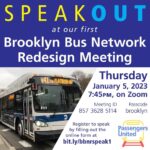 Tom Colicchio Instagram - The @mta Subway System is what makes NYC one of the greatest cities in the world. But system redesigns that eliminate routes and late night service effect everyone, especially restaurant workers. Please join @passengersunited for a meeting tomorrow night to voice your concerns about what these proposed changes would mean to you. Link to register in my bio. ————— We are excited and proud to host our first Brooklyn Bus Network Redesign Meeting this Thursday, January 5th at 7:45 PM EST, virtually. This will be the first meeting of its kind, which will provide a platform for community members to voice their opinions and concerns regarding the Brooklyn Bus Network Redesign publicly. We have received many complaints from bus riders who are concerned about losing our stops and/or bus service. Under the proposed Brooklyn Bus Network Redesign plan, many passengers would have to make more transfers, pay more than one fare, walk farther to their bus stops, and spend more time traveling the same commutes they make now. The plan also proposes extreme cuts to express bus service. There would be no more off-peak express bus service, which includes nights, weekends, and weekdays in the reverse direction. For many years, riders have demanded overnight bus service between Lower Manhattan and Brooklyn, which this plan does not include. We urge the MTA to add two overnight services: one toward northern Brooklyn and the other toward southern Brooklyn. This event will take place on Zoom and will be live-streamed on YouTube. We are urging community stakeholders, elected officials and MTA representatives to attend this meeting and listen to the public who they are supposed to serve