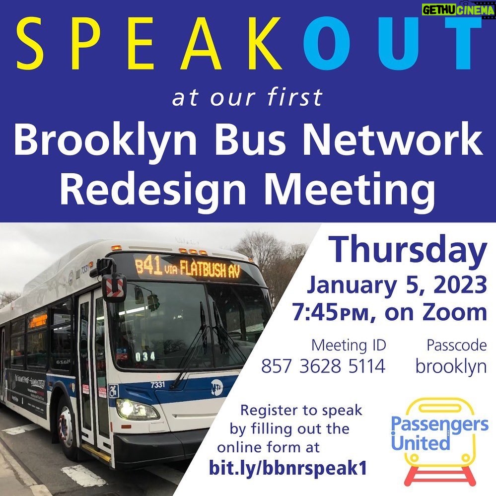 Tom Colicchio Instagram - The @mta Subway System is what makes NYC one of the greatest cities in the world. But system redesigns that eliminate routes and late night service effect everyone, especially restaurant workers. Please join @passengersunited for a meeting tomorrow night to voice your concerns about what these proposed changes would mean to you. Link to register in my bio. ————— We are excited and proud to host our first Brooklyn Bus Network Redesign Meeting this Thursday, January 5th at 7:45 PM EST, virtually. This will be the first meeting of its kind, which will provide a platform for community members to voice their opinions and concerns regarding the Brooklyn Bus Network Redesign publicly. We have received many complaints from bus riders who are concerned about losing our stops and/or bus service. Under the proposed Brooklyn Bus Network Redesign plan, many passengers would have to make more transfers, pay more than one fare, walk farther to their bus stops, and spend more time traveling the same commutes they make now. The plan also proposes extreme cuts to express bus service. There would be no more off-peak express bus service, which includes nights, weekends, and weekdays in the reverse direction. For many years, riders have demanded overnight bus service between Lower Manhattan and Brooklyn, which this plan does not include. We urge the MTA to add two overnight services: one toward northern Brooklyn and the other toward southern Brooklyn. This event will take place on Zoom and will be live-streamed on YouTube. We are urging community stakeholders, elected officials and MTA representatives to attend this meeting and listen to the public who they are supposed to serve